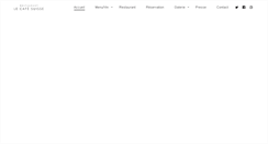 Desktop Screenshot of cafe-suisse.ch
